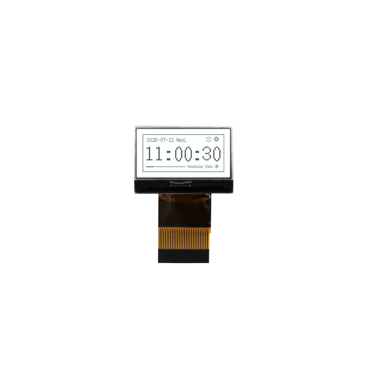 128x64 COG LCD 显示屏，FSTN 正显屏，采用 ST7565R 芯片